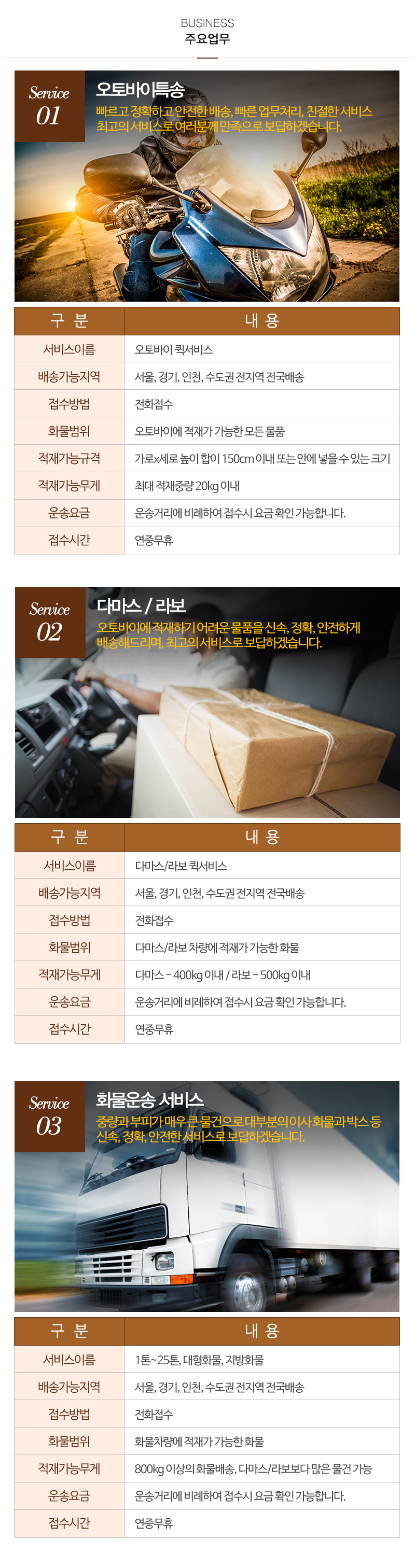 천리마특송_내용_내용